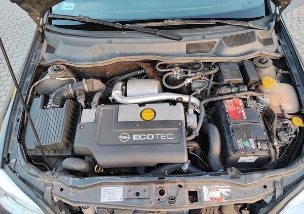 Opel Astra cena 5200 przebieg: 339140, rok produkcji 2002 z Brusy małe 67
